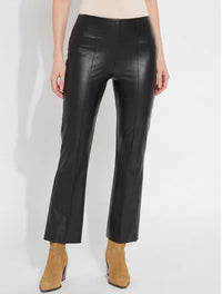 Lysse - Ankle Elysse Vegan Leather Pants - ankle - black - clothing