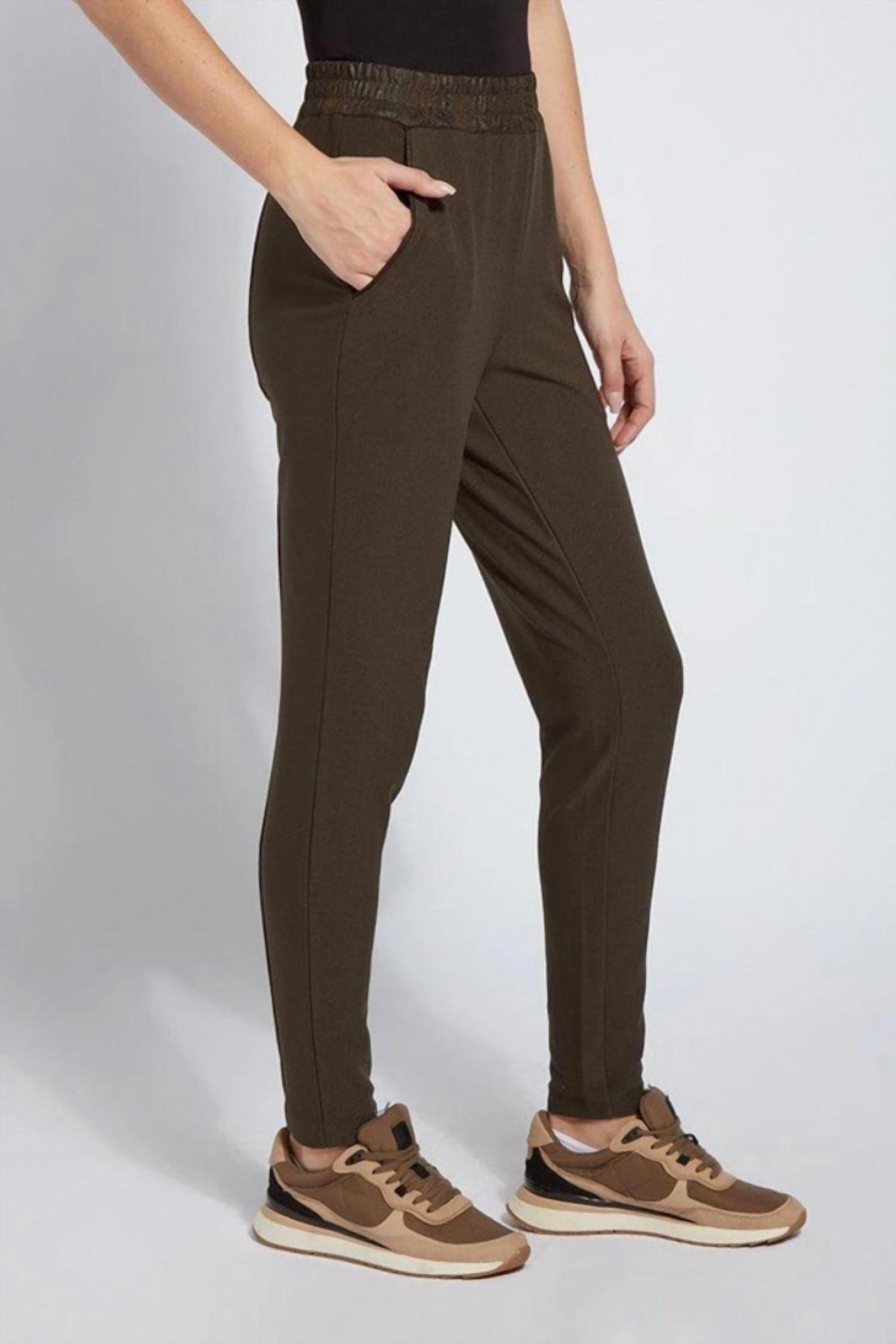 Women's Autumnal Gathered Waist Pant