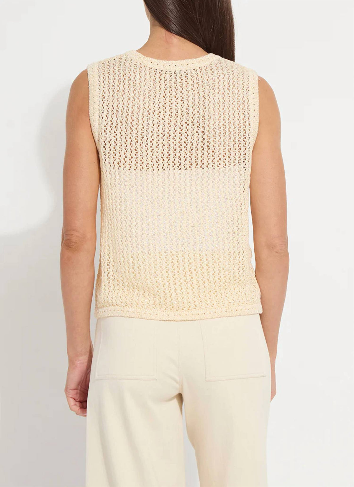 Lysse - Avery Sequined Knit Shell Top