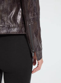Lysse - Bennett Patent Vegan Leather Jacket