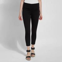 Lysse - Denim Toothpick Crop Leggings