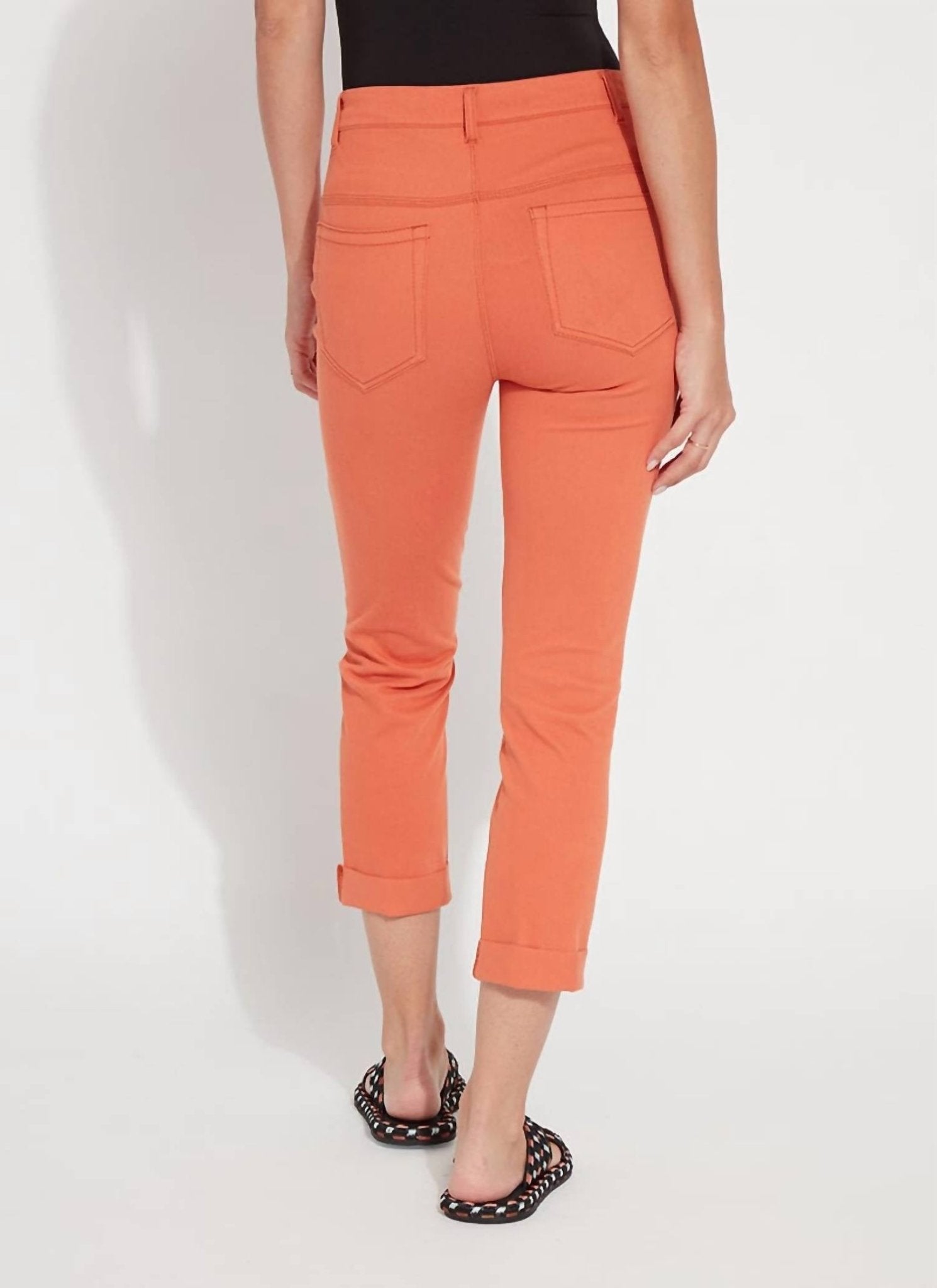 Lysse - Emmy Straight Leg Pant - clothing - jeans - orange