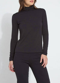 Lysse - Essential Longsleeve Turtleneck Tee - black - clothing - polyester