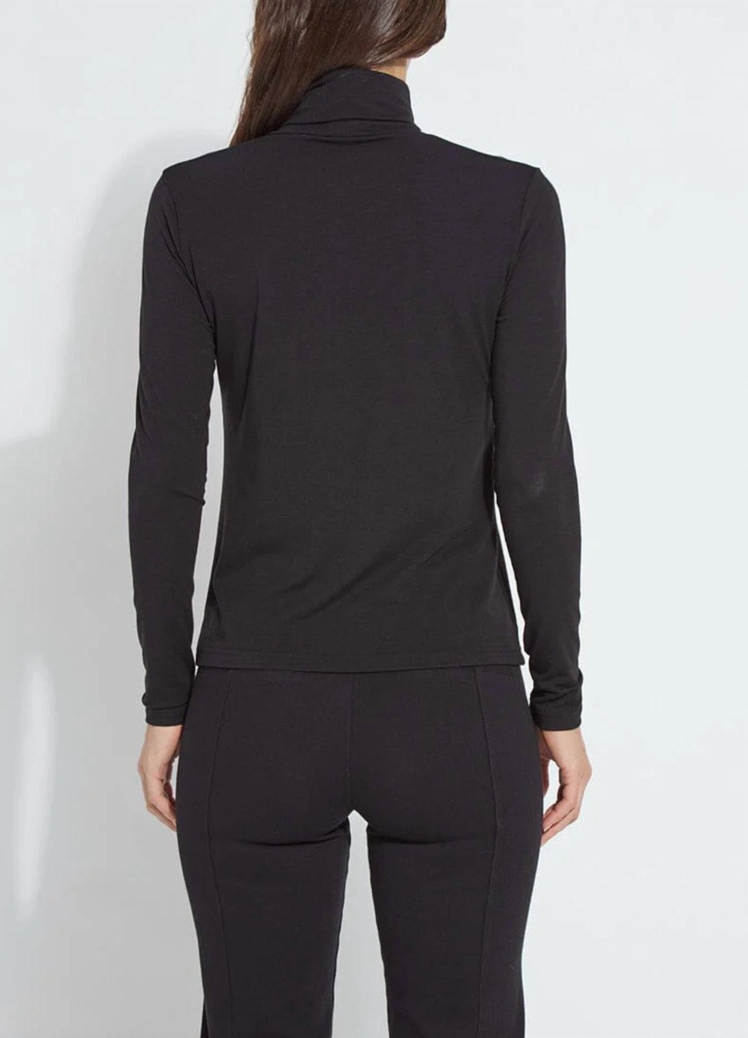 Lysse - Essential Longsleeve Turtleneck Tee - black - clothing - polyester