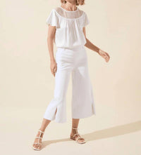 Lysse - Fiorella Split Denim Culottes