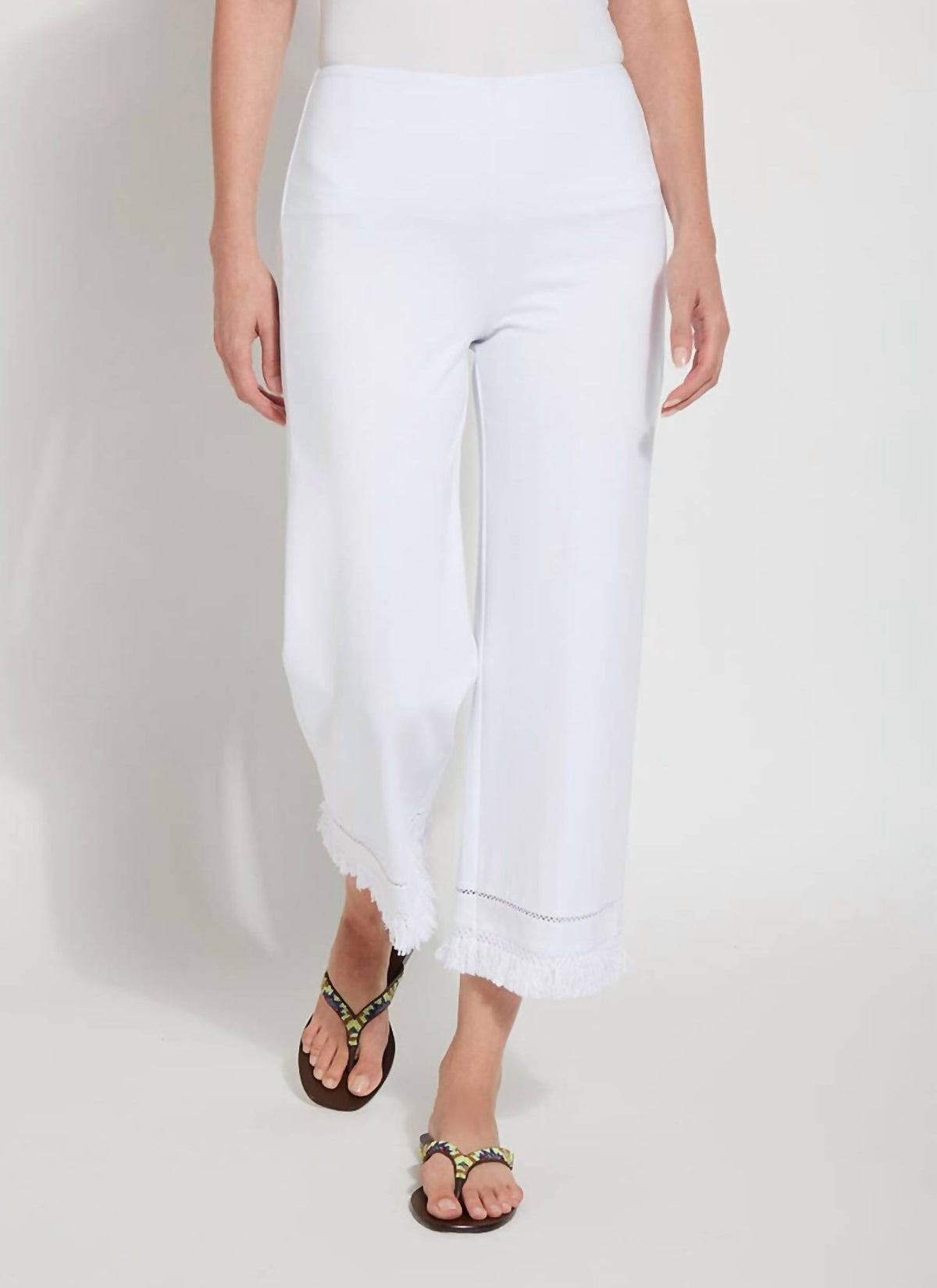 Frayed Bottom Capri