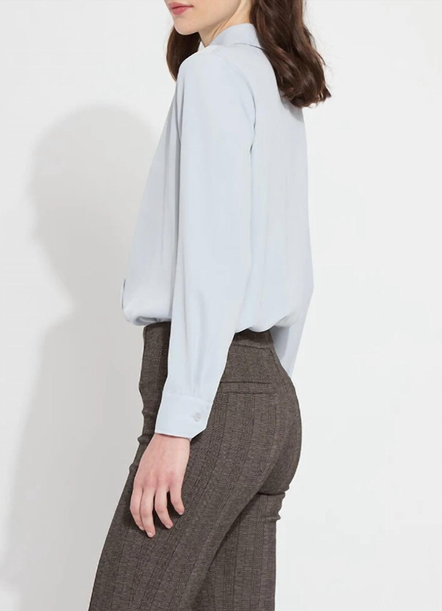 Lysse - Gentle Parker Button Down Top - blue - clothing - shirts
