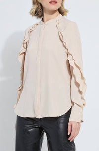 Lysse - Isadora Raglan Ruffle Sleeve Blouse
