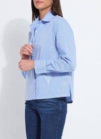 Lysse - Mila Sequin Stretch Shirting