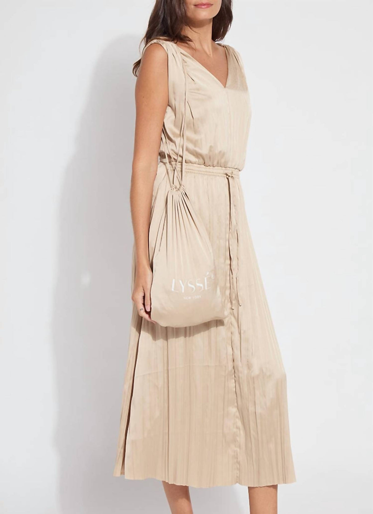 Lysse - PACKABLE PLEATED DRESS