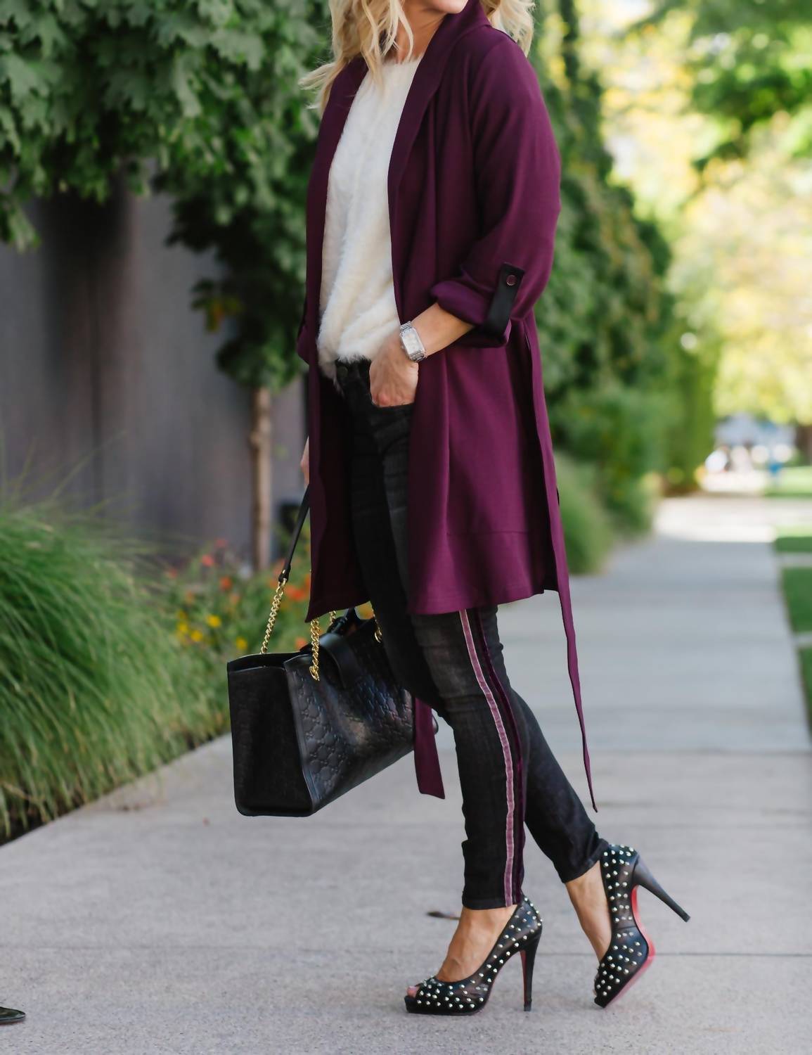 Pearl Trench Coat