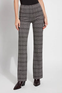 Lysse - Ponte Jacquard Bootcut Trouser