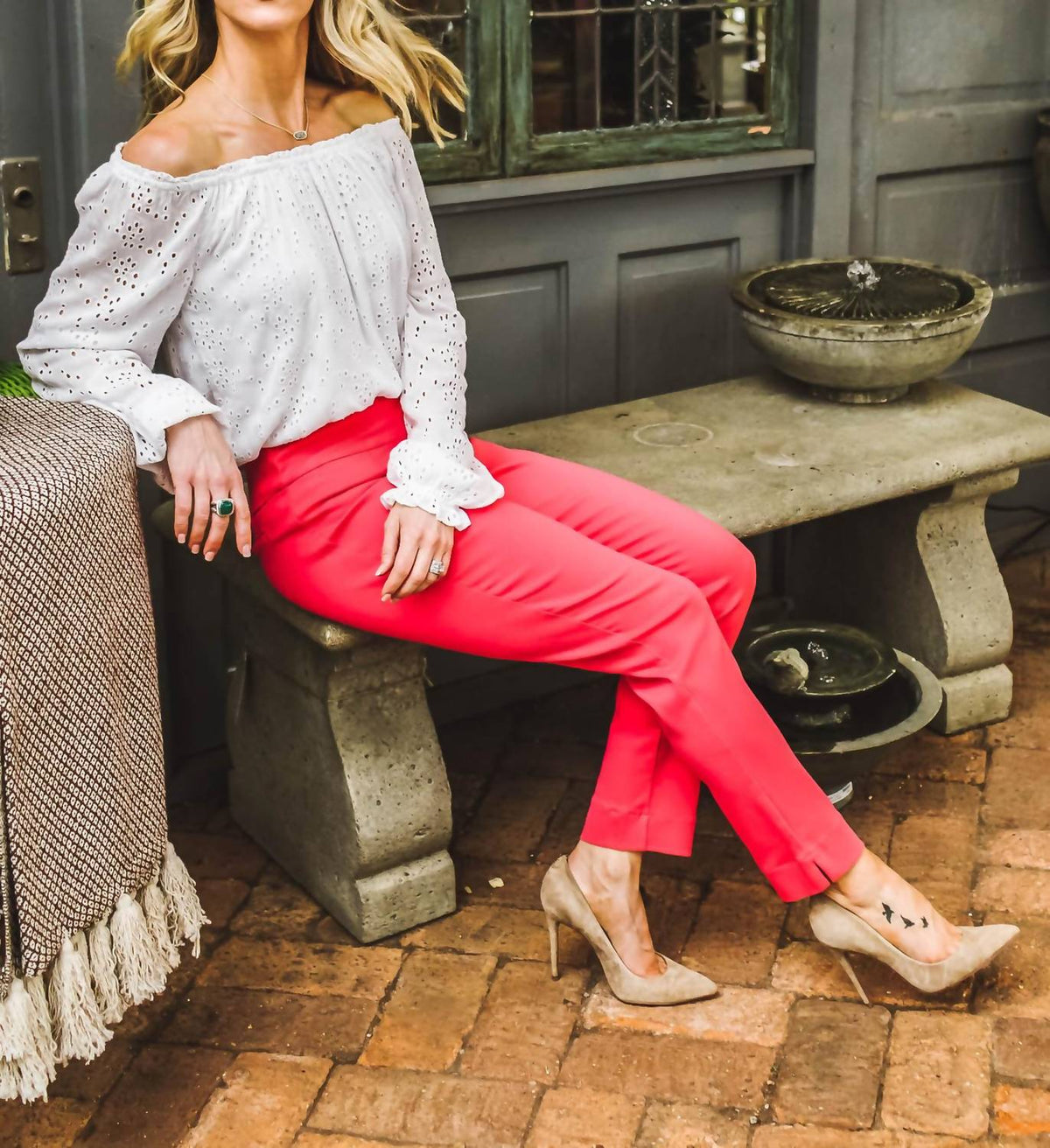 Tate Low Rise Ankle Trouser