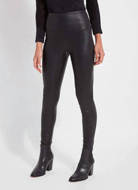 Lysse - TEXTURED LEATHER LEGGING