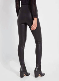 Lysse - TEXTURED LEATHER LEGGING