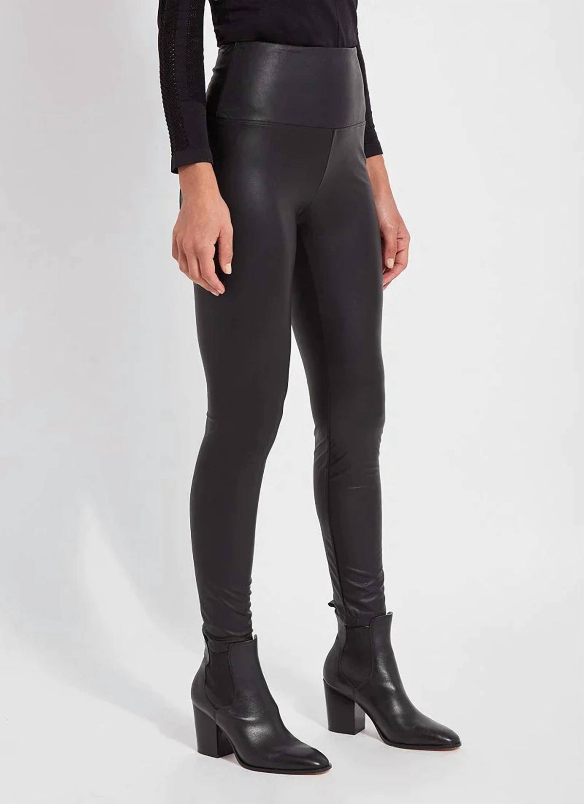 Lysse - TEXTURED LEATHER LEGGING