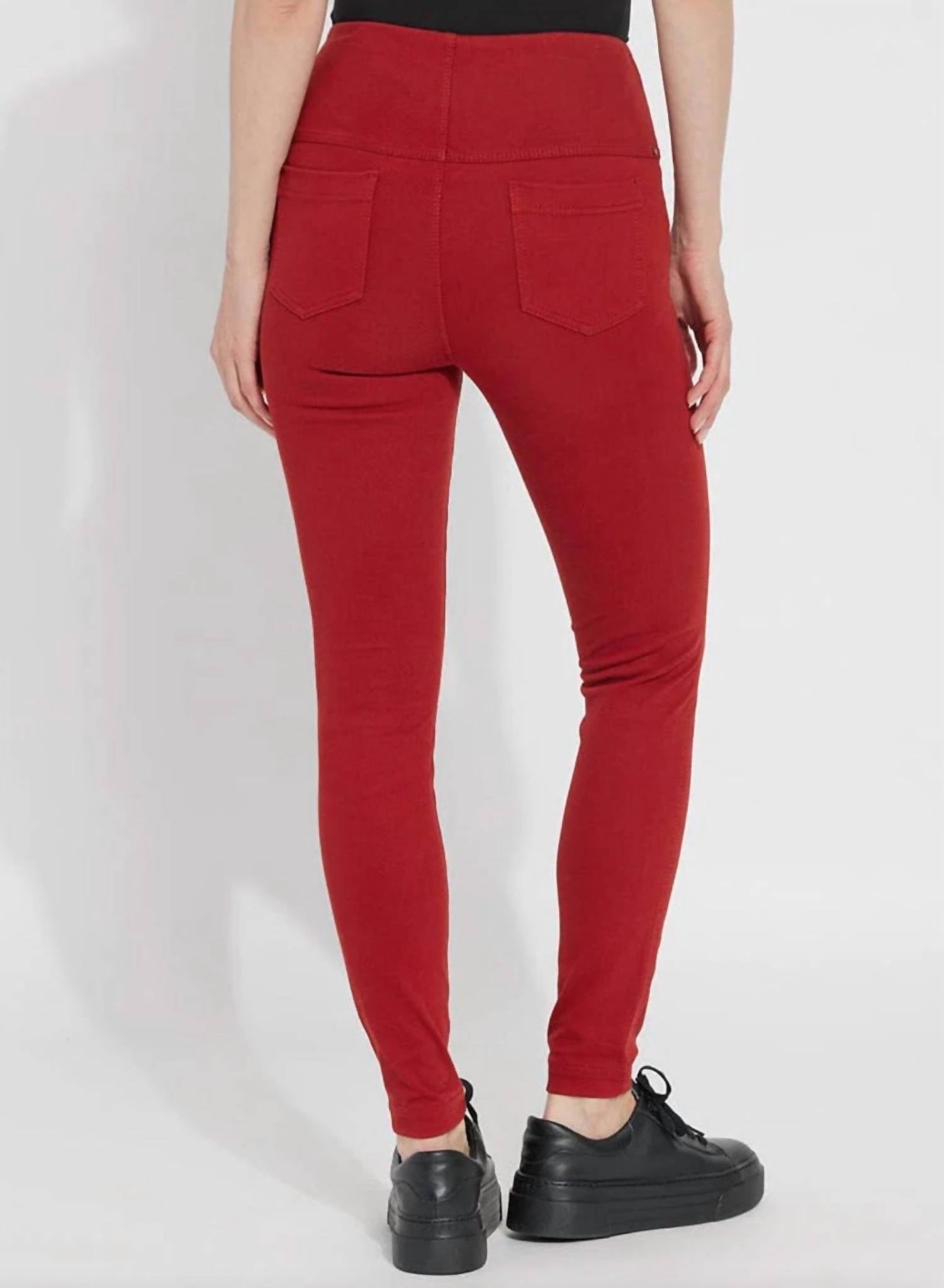 Lysse - Toothpick Denim Pant - clothing - jeans - red