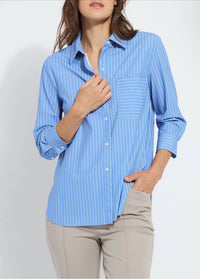 Lysse - Women's Schiffer Pinstripe Blouse