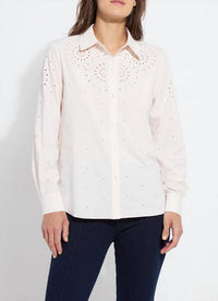 Lysse - Zelie Eyelet Embroidered Shirt