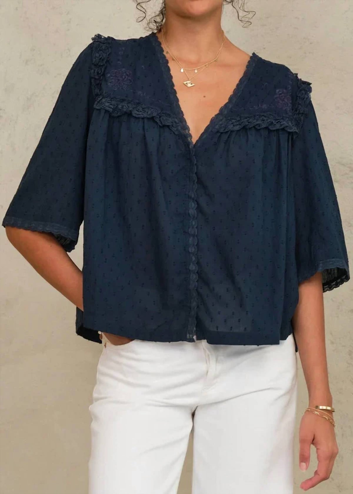 M.A.B.E. - Brea Frill Top