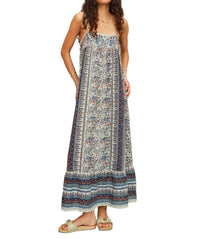 M.A.B.E. - Cass Print Maxi Dress