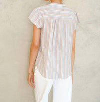 M.A.B.E. - Freya Capped Sleeve Top