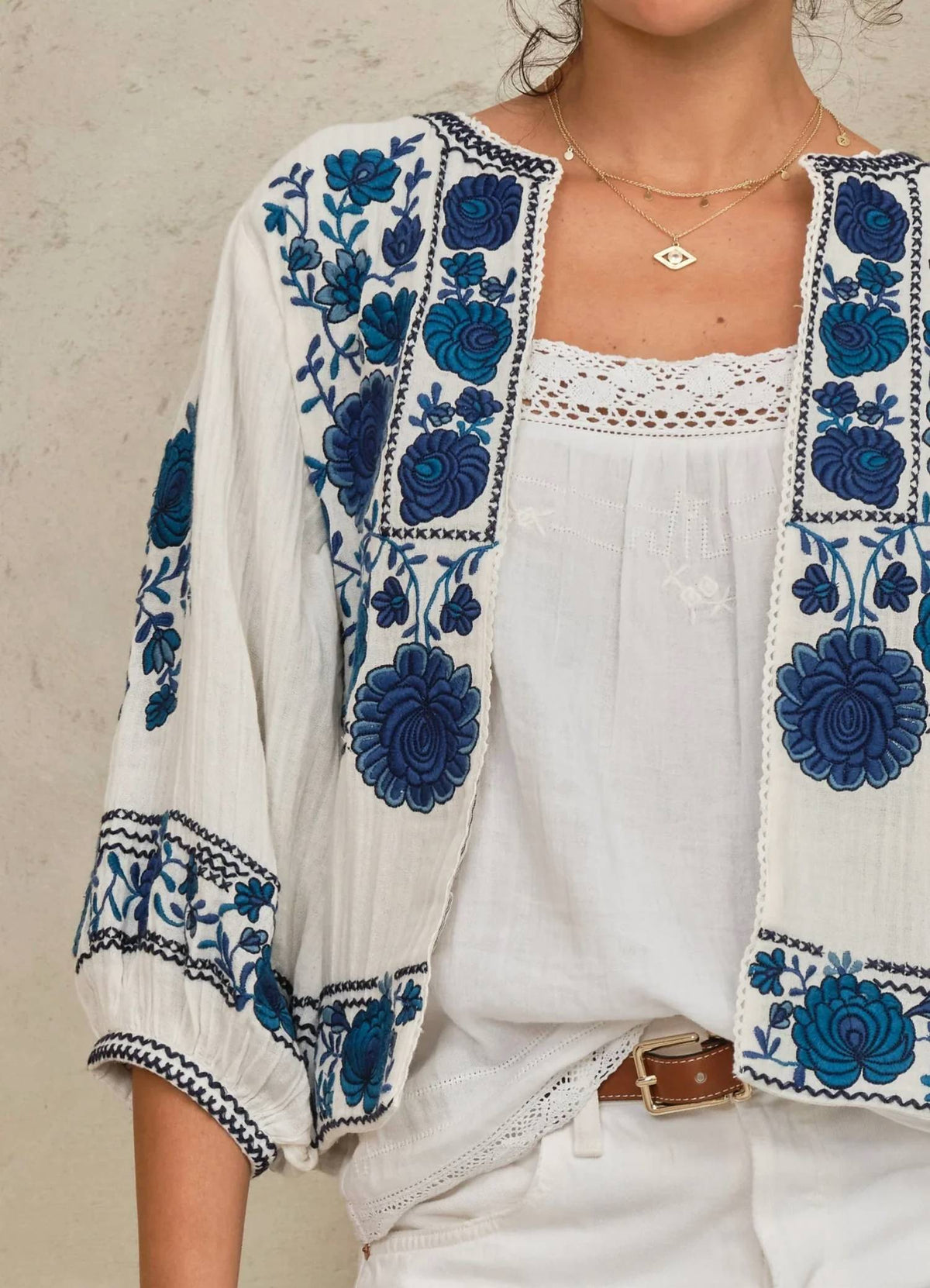 M.A.B.E. - Greta Embroidered Jacket