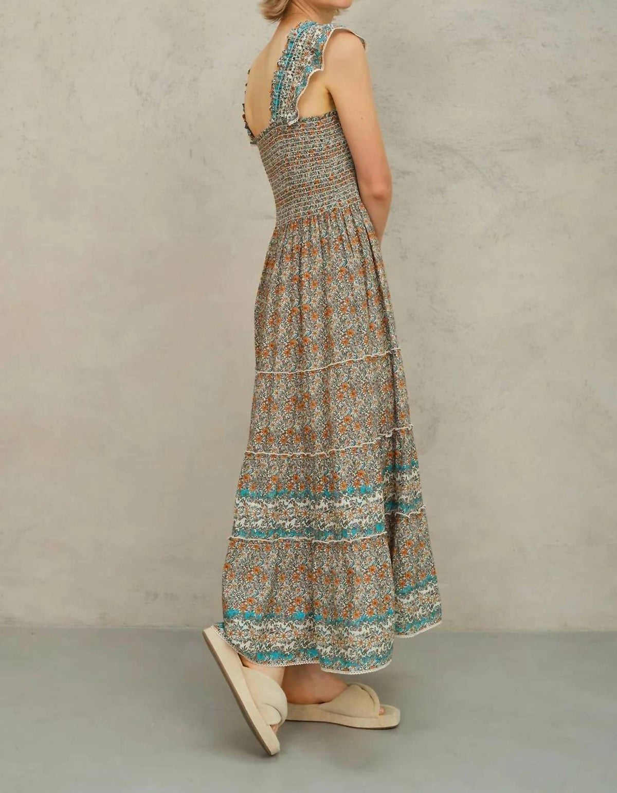M.A.B.E. - Jaci Floral Maxi Dress