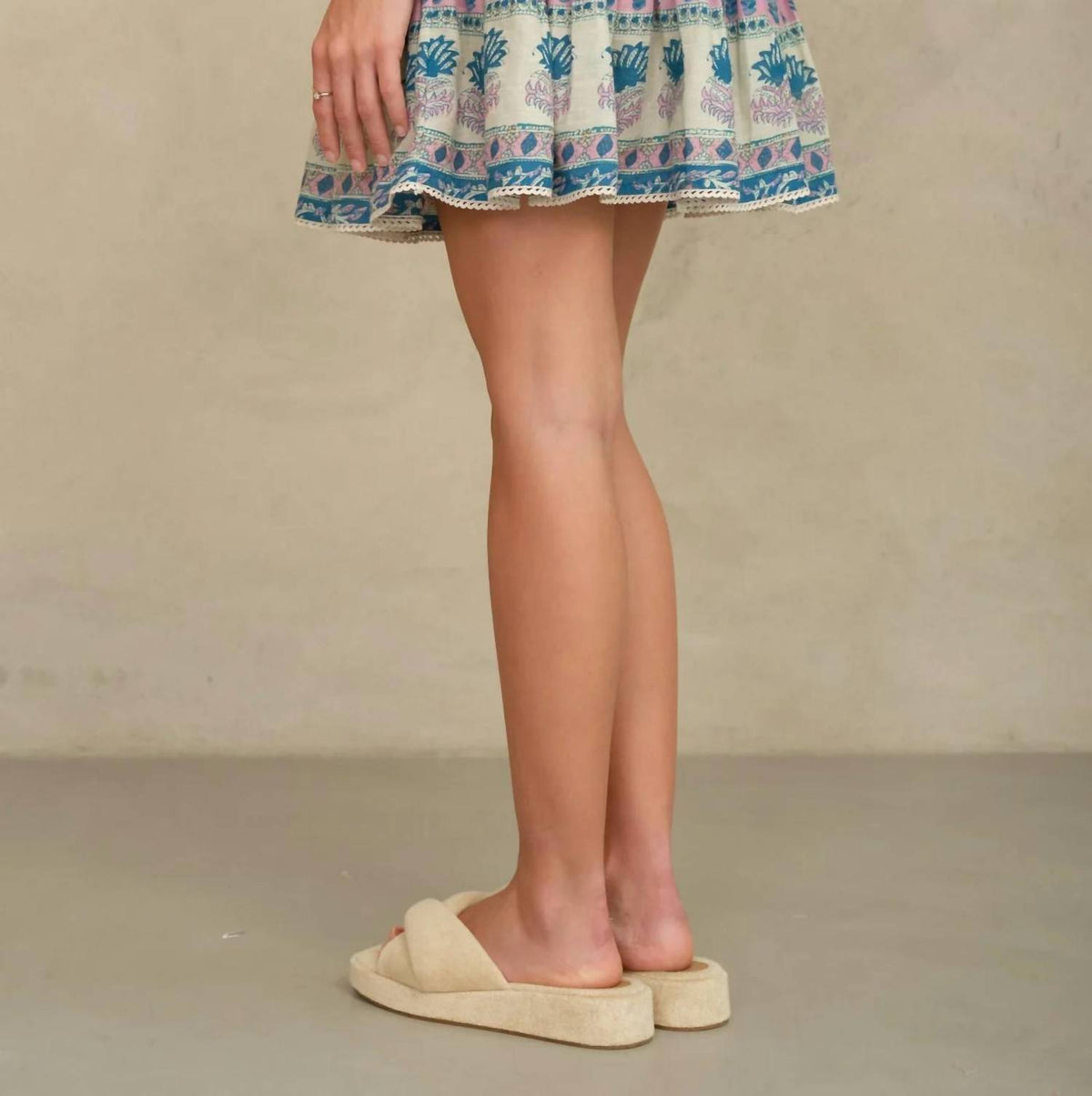 M.A.B.E. - Myla Print Mini Skirt