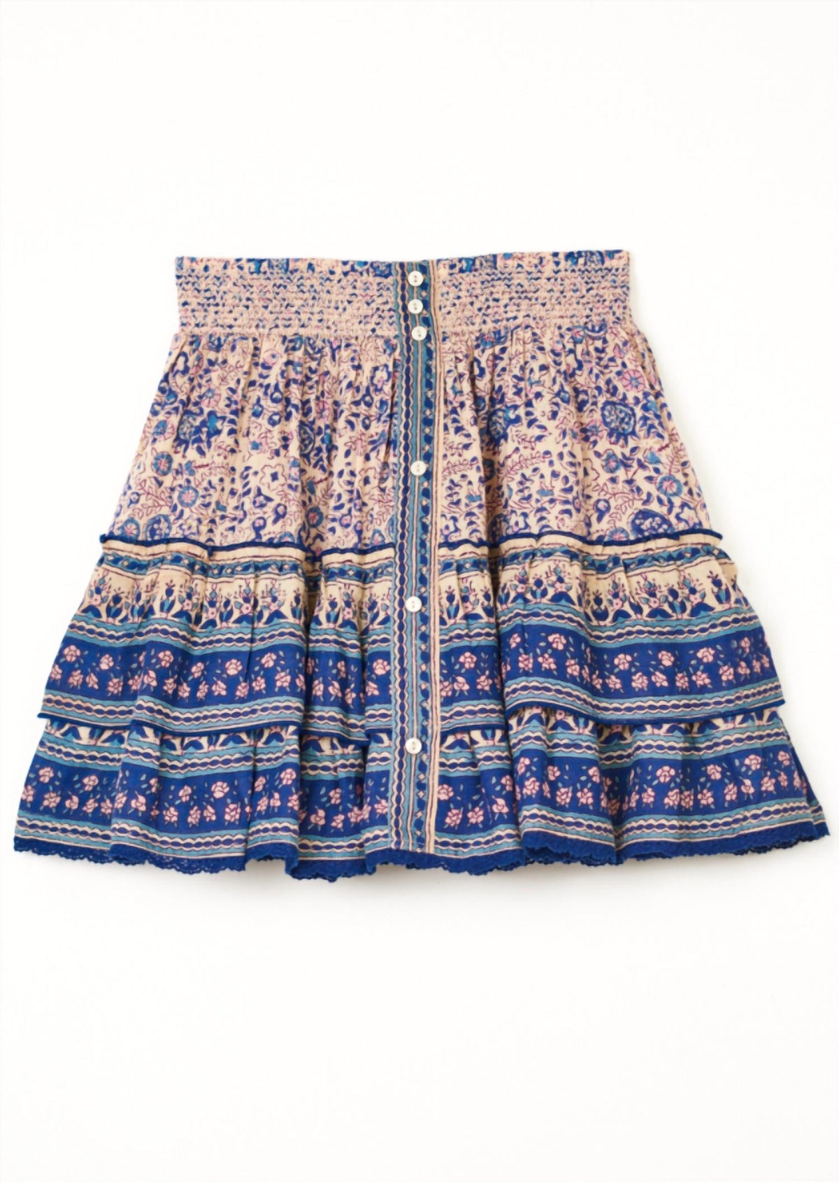 M.A.B.E. - Women's Cass Print Mini Skirt