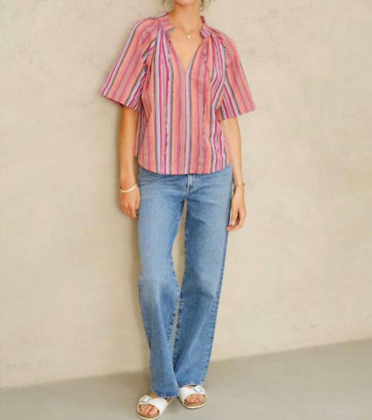 M.A.B.E. - Palmer Gathered Top