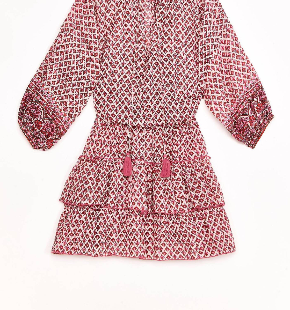 M.A.B.E. - Viti Tiered Mini Dress