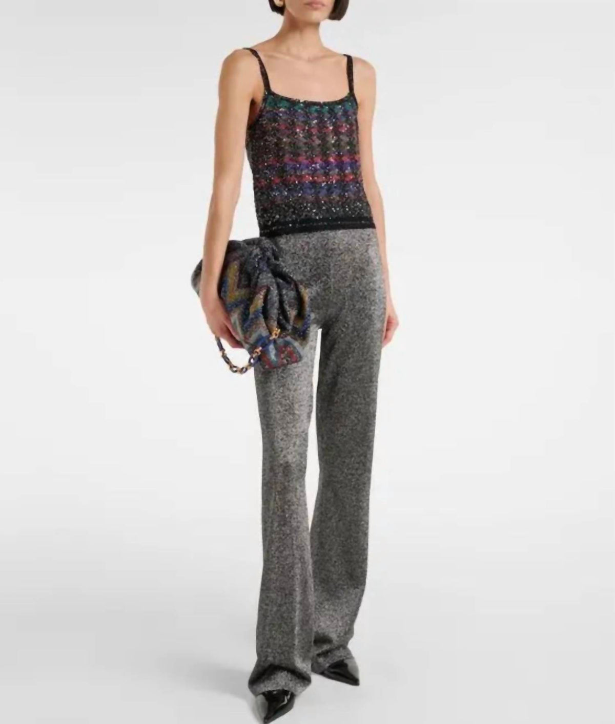 Missoni - Sequin Embellished Striped Top