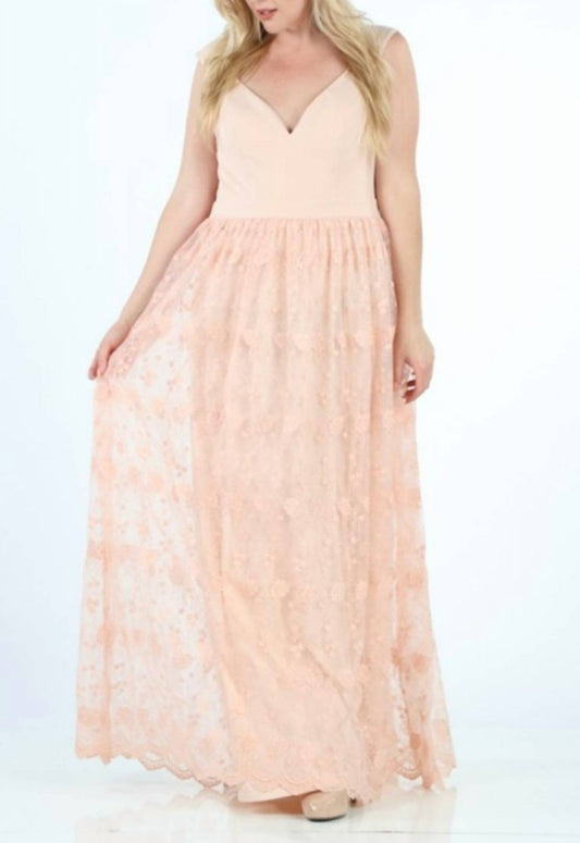 LACE MAXI DRESS