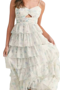 Mable - Cadee Floral Ruffle Tiered Dress