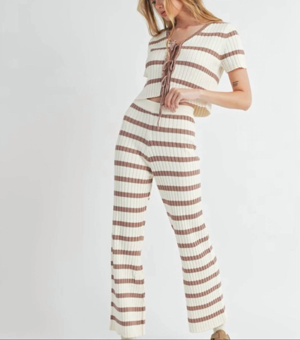 Mable - Kacie Knit Lounge Set