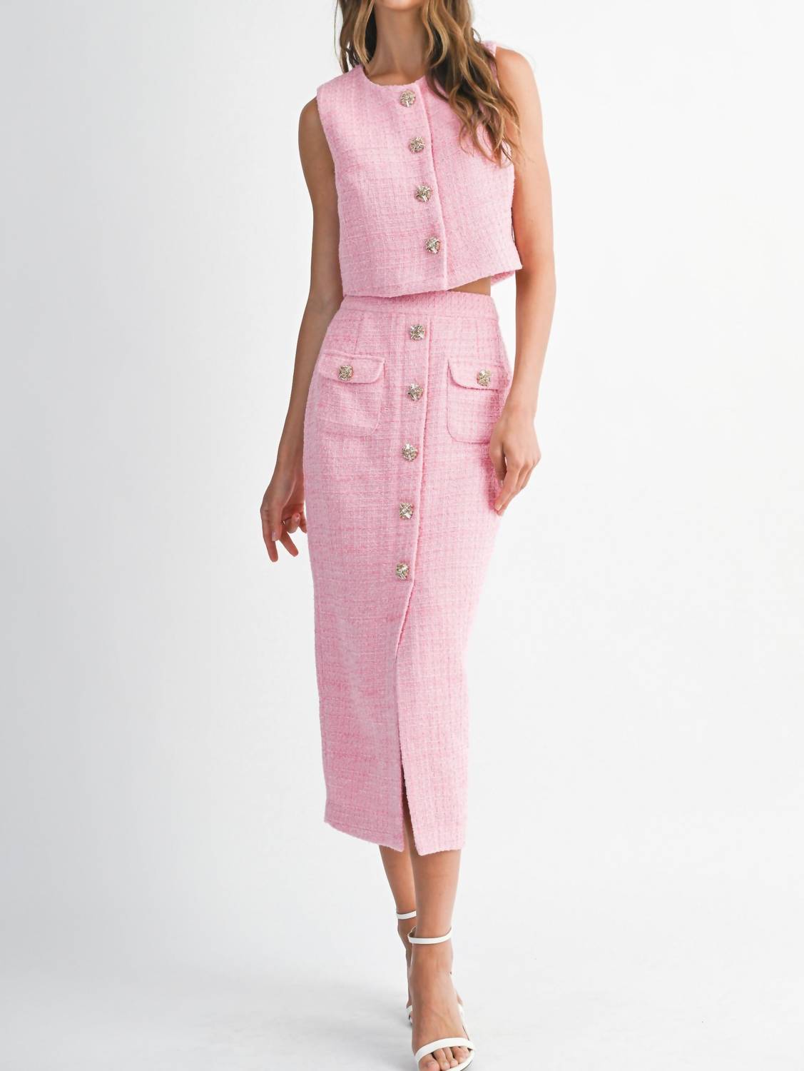Mable - Penelope Tweed Skirt