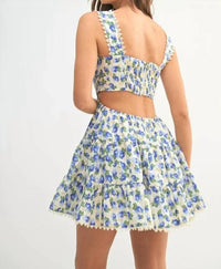 Mable - Sleeveless Babydoll Mini Dress