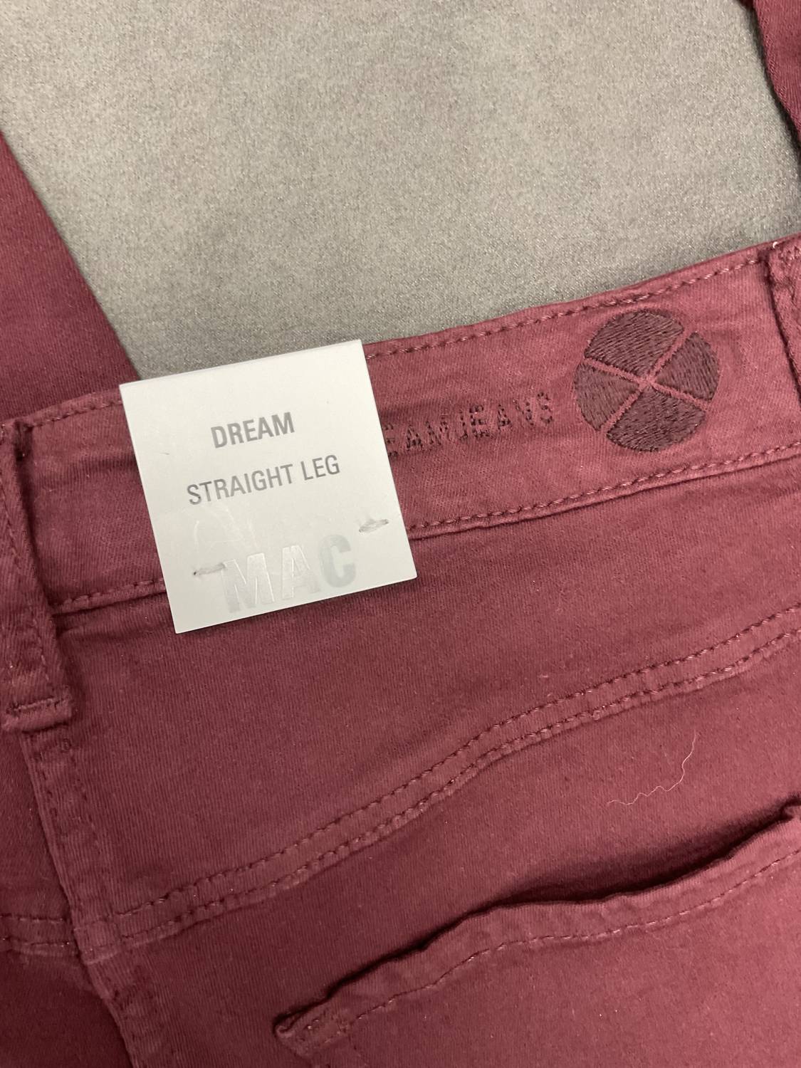 Mac - BERRY DREAM STRAIGHT COTTON STRETCH JEANS