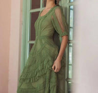 Mac Duggal - Ruffle Midi Dress