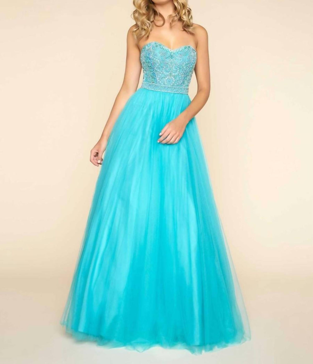 Mac Duggal - Strapless Ball Gown