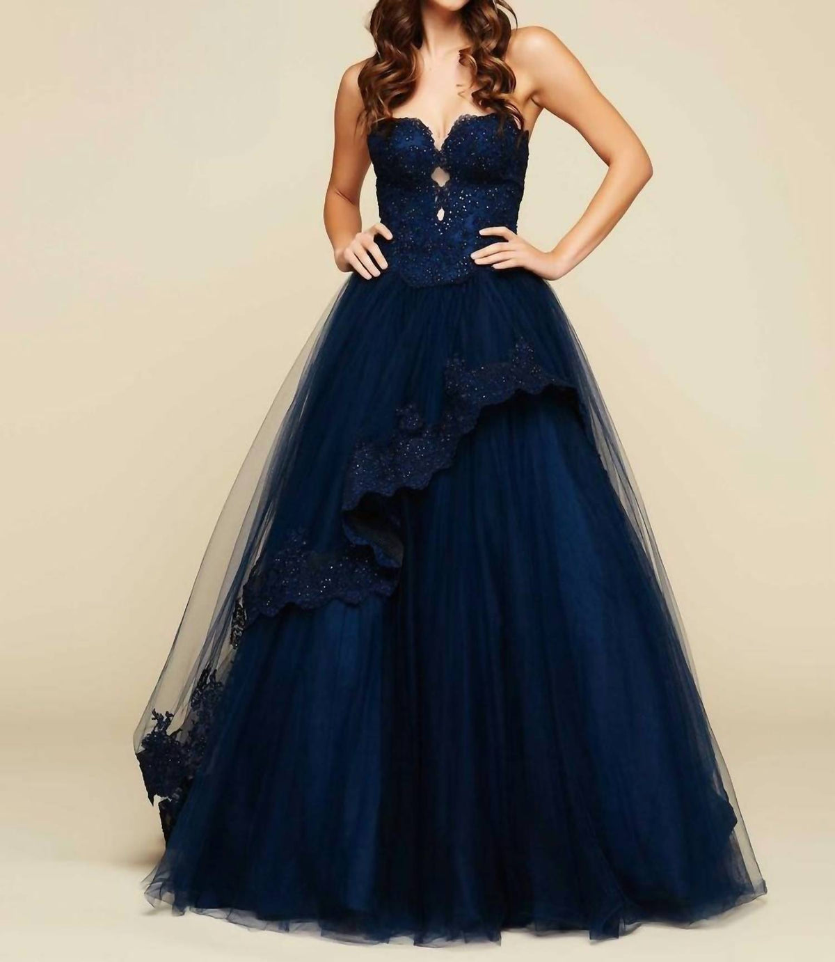 Mac Duggal - TULLE BALL GOWN