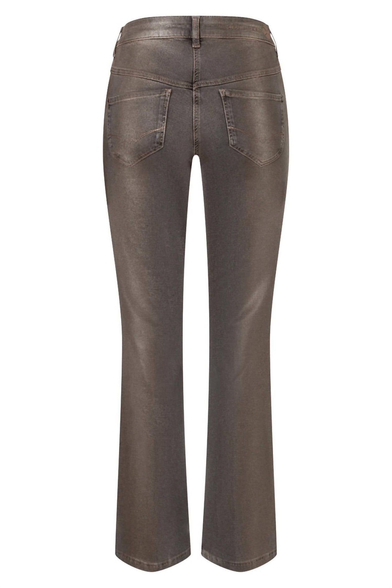 Mac Jeans - Women's Dream Boot Metallic Jean - clothing - flare - grey