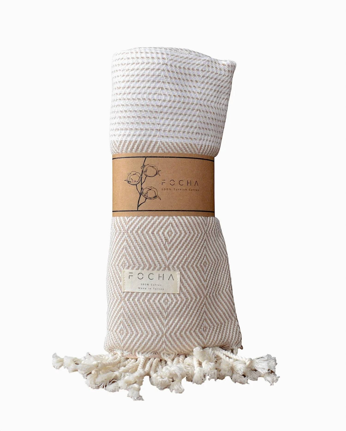 Mac - Oversized Turkish Towel Scarf Blanket