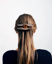 Machete - Jumbo Heirloom Claw Hair Clip - accessories - brown - hair - accessories