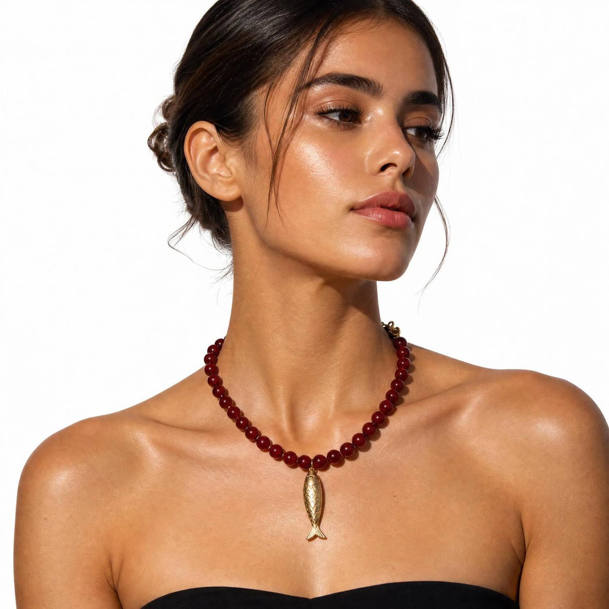 Macrae & Co - Women's Paradise Found Fish Necklace