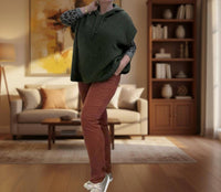 Made In Italy - Fine Corduroy Italian Magic Pants