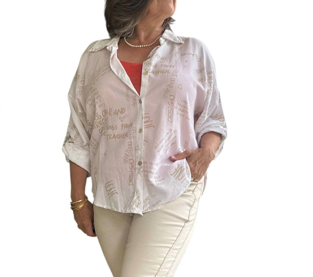 Made In Italy - Whispering Canvas Shirt