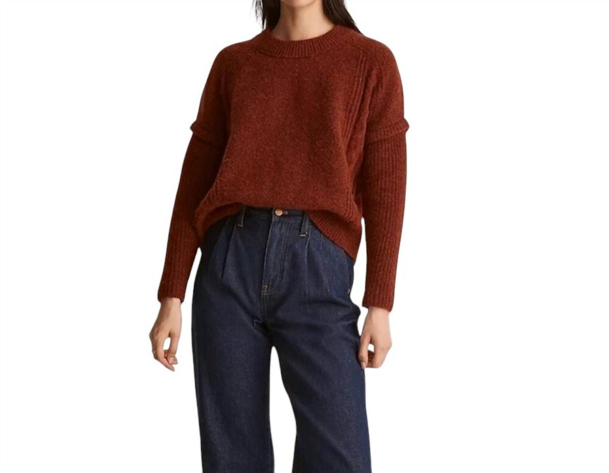 Madewell - Havener Cable Knit Pullover Sweater