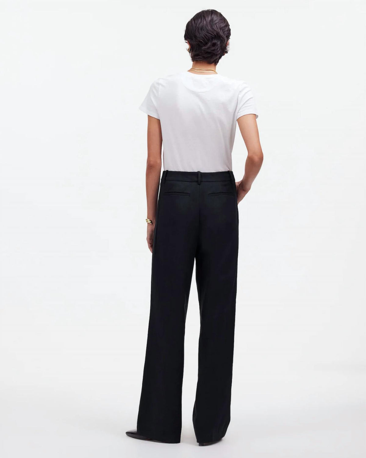 Madewell - Slouchy Straight Drapey Twill Pants